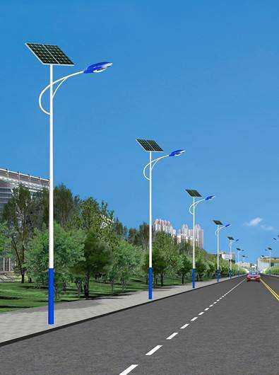 长沙市锂电太阳能路灯